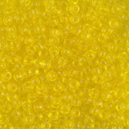 Miyuki rocailles kralen 8/0 - Transparent yellow 8-136